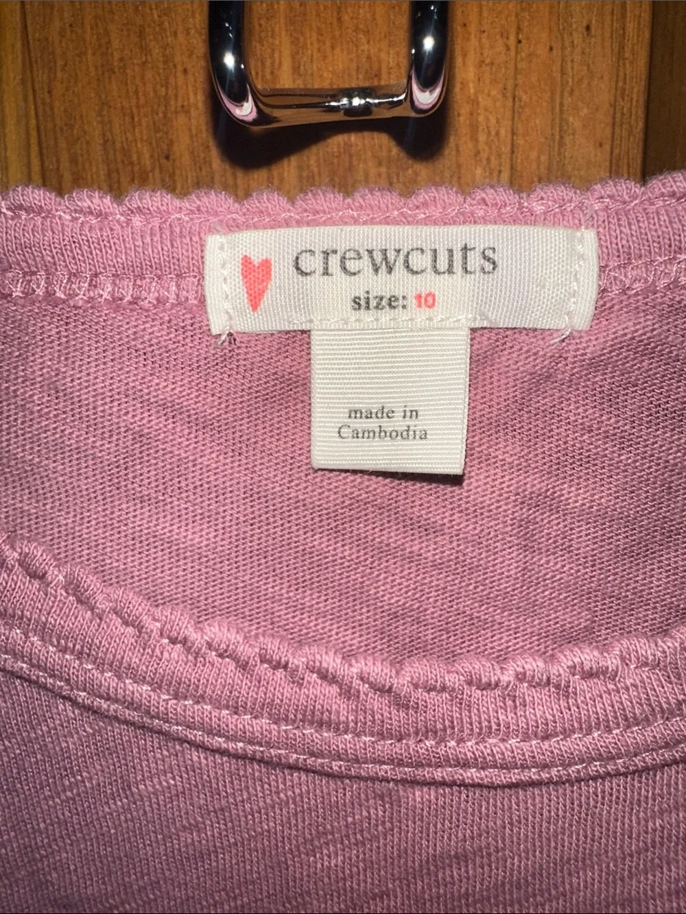 Crewcuts Pink Short-Sleeve Tiered Waist Dress